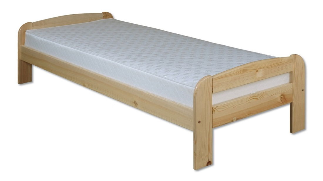Jednolůžková postel 90 cm LK 122 (masiv)