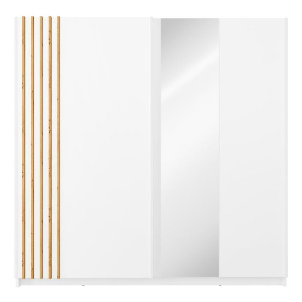 Skříň Bogota 2 (bílá + dub artisan)