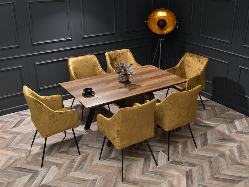 Jídelní židle Duplica (černá)