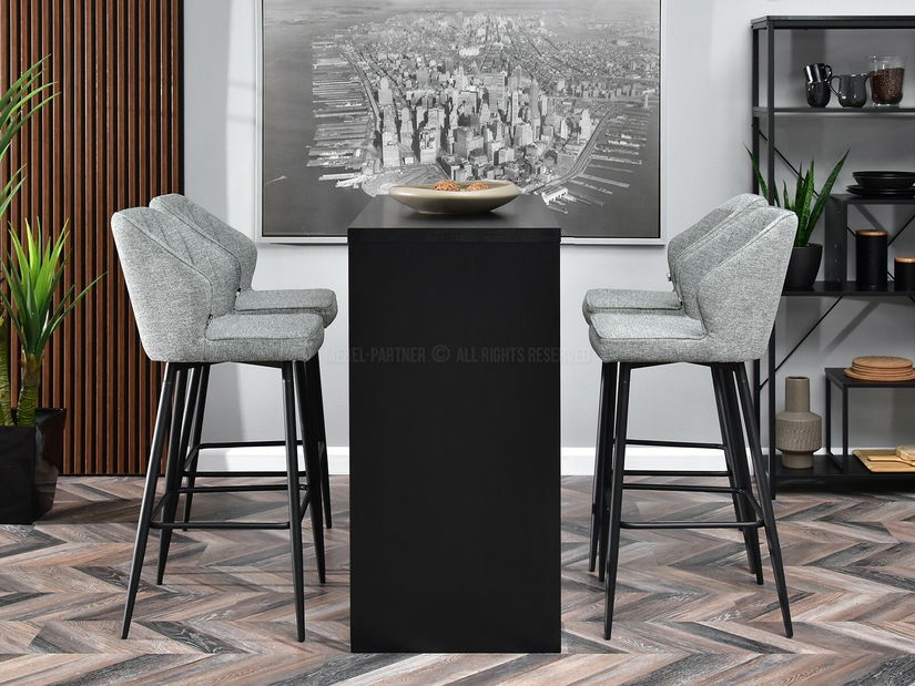 Židle Greta H (šedá + černá)