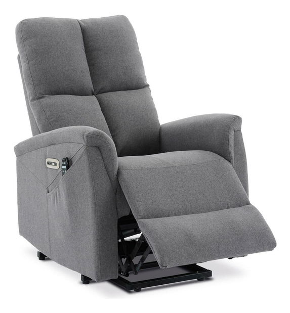 Polohovací křeslo Tesalureza (šedá)