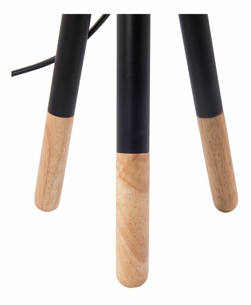 Stolní lampa TARON (PC látka) (černá)