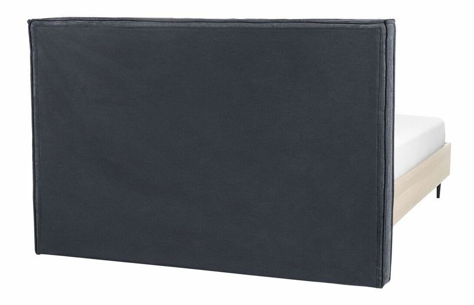 Manželská postel 140 cm Izeza (šedá)