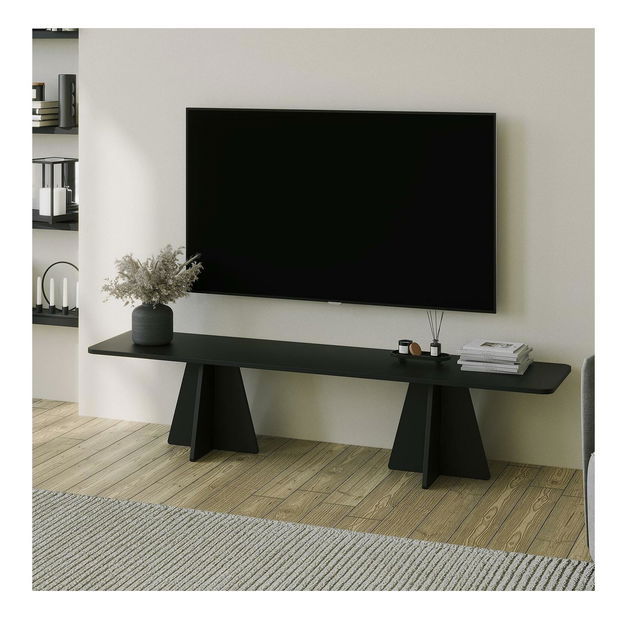 Set nábytku do obývacího pokoje Kabivo (černá)