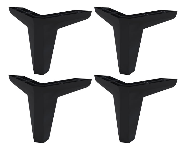 Nožičky ke skříňce Laurina (černá)