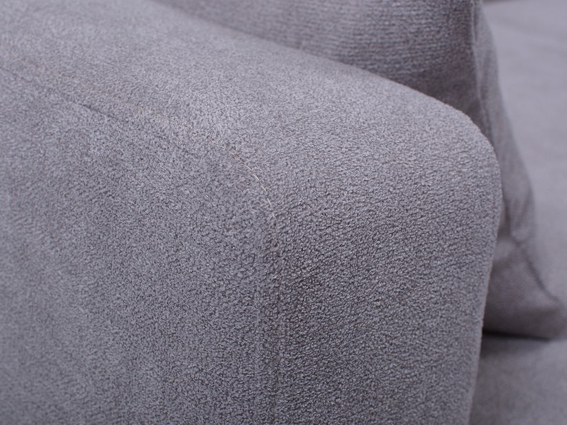 Rohová sedačka Zaron (světle šedá) (L)