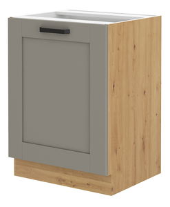 Dolní kuchyňská skříňka Lucid 60 D 1F BB (dub artisan + claygrey)