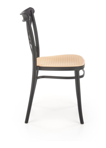 Zahradní židle Karma K512 (černá + béžová)