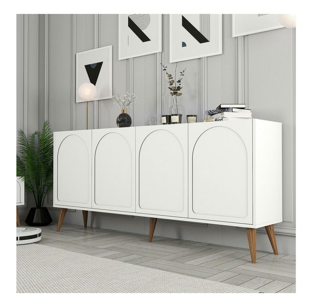 Skříňka Bipemu 2 (bílá + ořech)