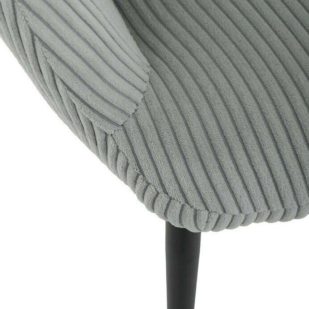 Křeslo s taburetkou Laruigo (modrá)