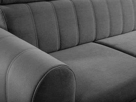 Rohová sedačka Potazuro Mini (modrá) (s úl. prostorem) (P)