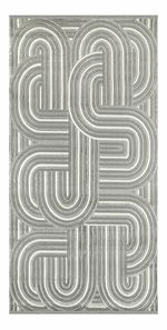 Koberec 80 x 150 cm Amore VIII (krémová + šedá)