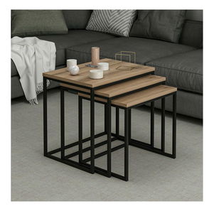 Set 3ks. konferenčních stolků Losuku 7 (ořech)