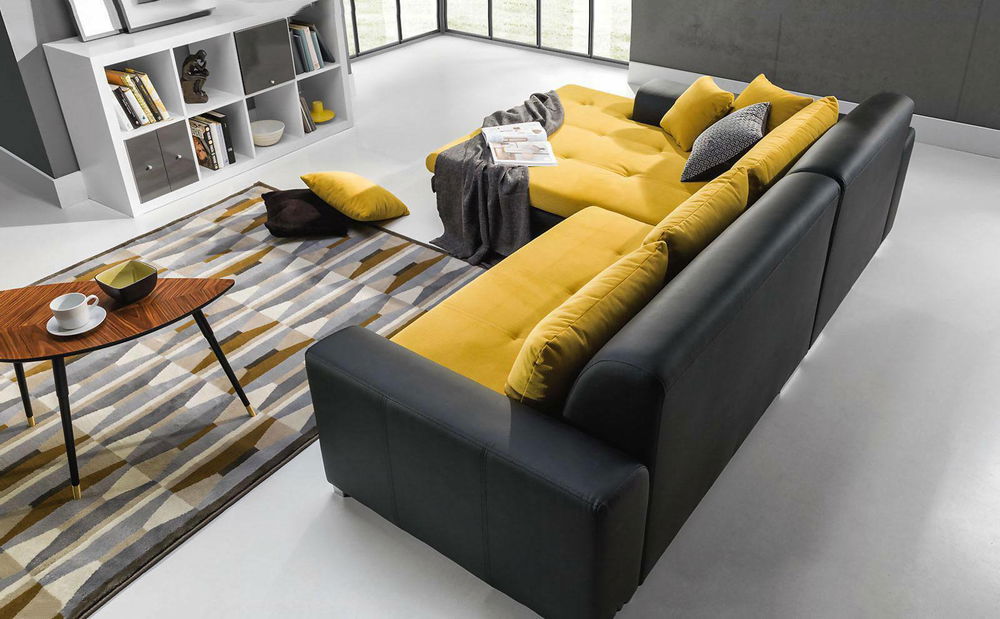 Rohová sedací souprava Camrin (L)