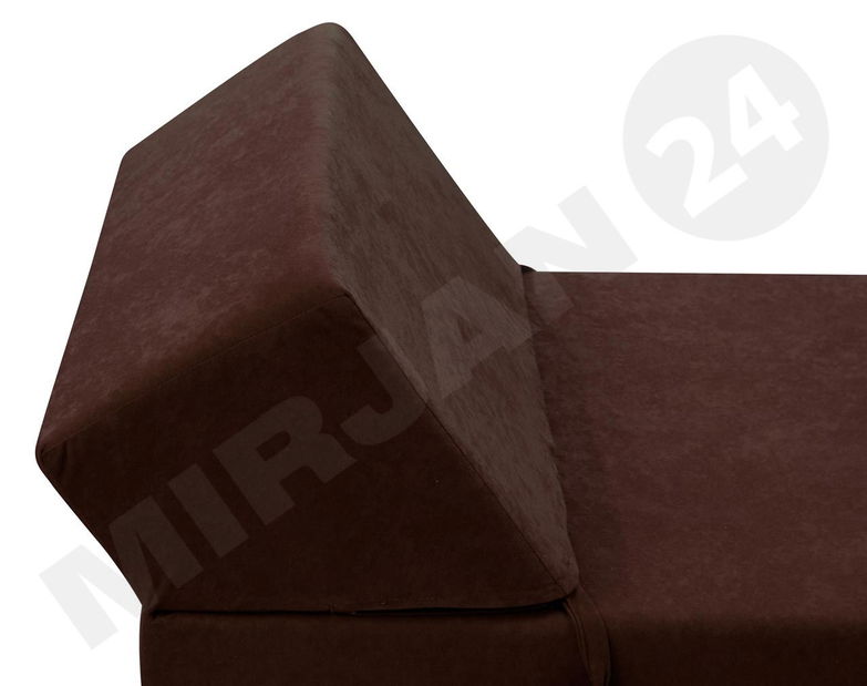 Rozkládací křeslo pro hosty Felix (tmavě hnedá) *výprodej