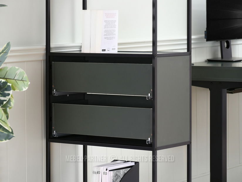 Regál Soren Reg (zelená + černá)