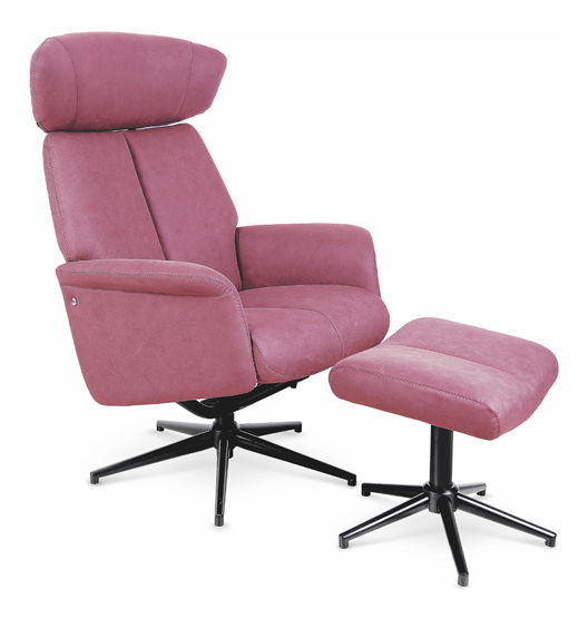 Relaxační křeslo Vivaldi (růžová)