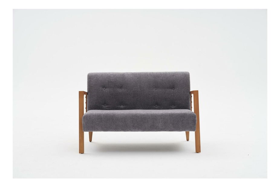 Pohovka dvousedačka Kramer (šedá)