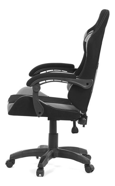 Herní křeslo Kvantirasa (černá + šedá)