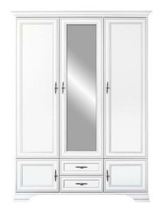 Šatní skříň Kuito SZF5D2S (alpská bílá)