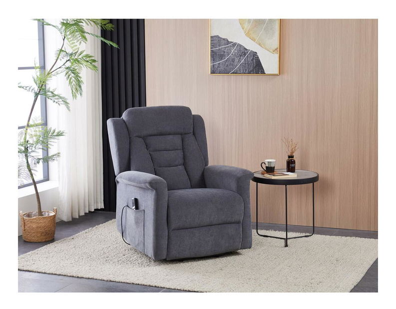 Polohovací křeslo Tonta (šedá)