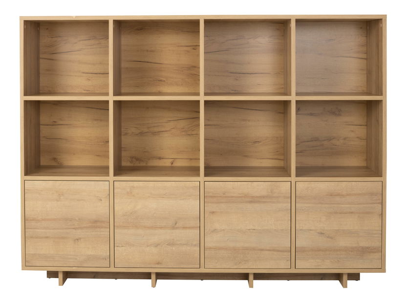 Regál Nustretta N04 (dub riviera)