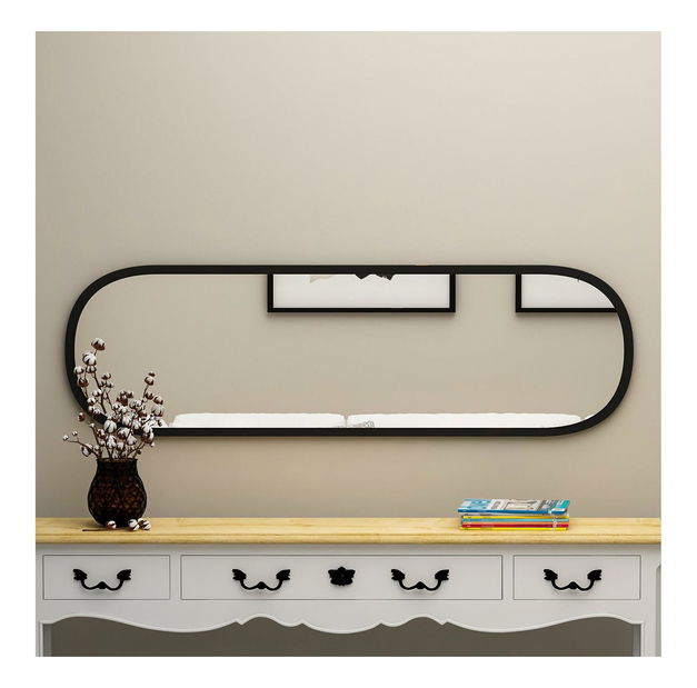 Zrcadlo Mango (černá) *bazar