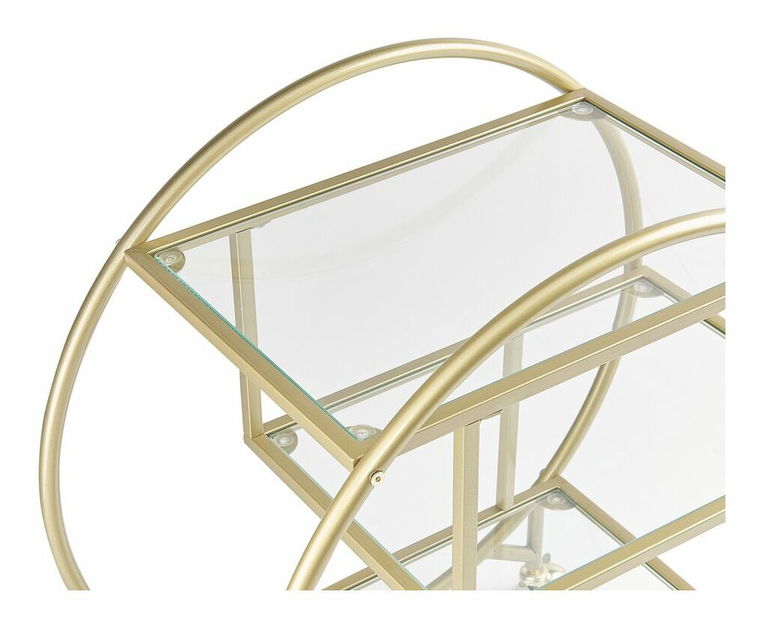 Servírovací stolek Constance (zlatá)