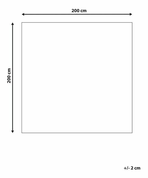 Koberec 200 x 200 cm Umur (vícebarevný)