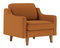 Křeslo Dělají 1 (karamelová + ořech)