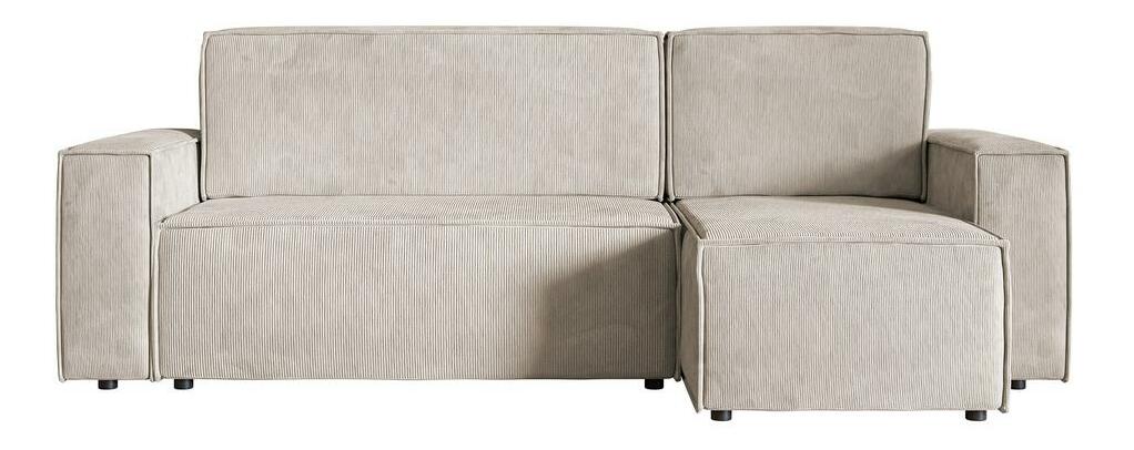 Rohová sedací souprava Copenhagen L (karamelová + černá)