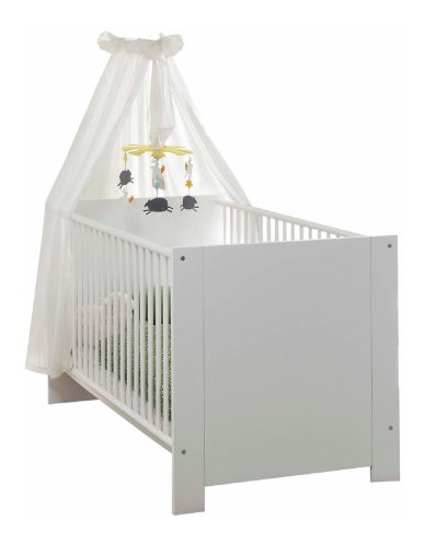 Detská postieľka Ollie Typ 620 (dub biela)