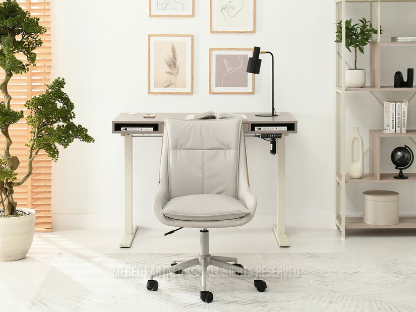 Židle Lola (dub šedý + šedá)