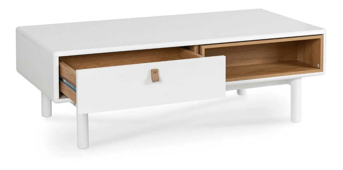Konferenční stolek Abajo (bílá)