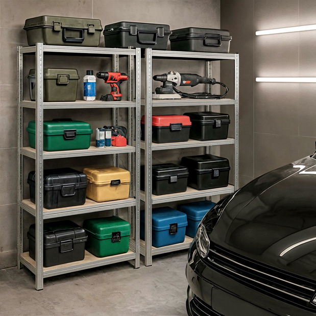 Regál Sustituido 1 (stříbrná)