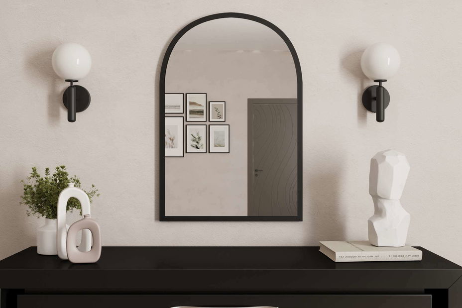 Zrcadlo Brilly (černá)