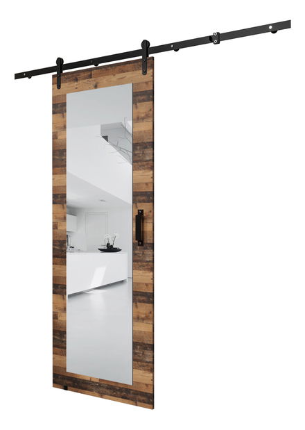 Posuvné dveře 90 cm Lorriane II (dřevo old style)