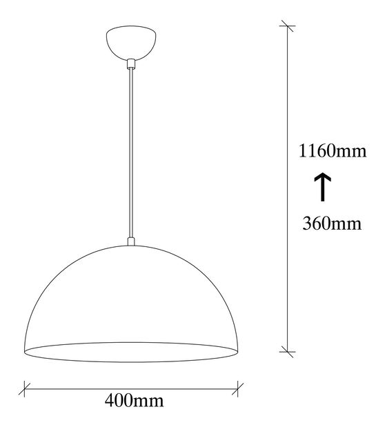 Stropní svítidlo Síla 722
