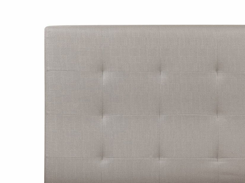 Manželská postel 140 cm ROLLA (s roštem) (světle šedá)