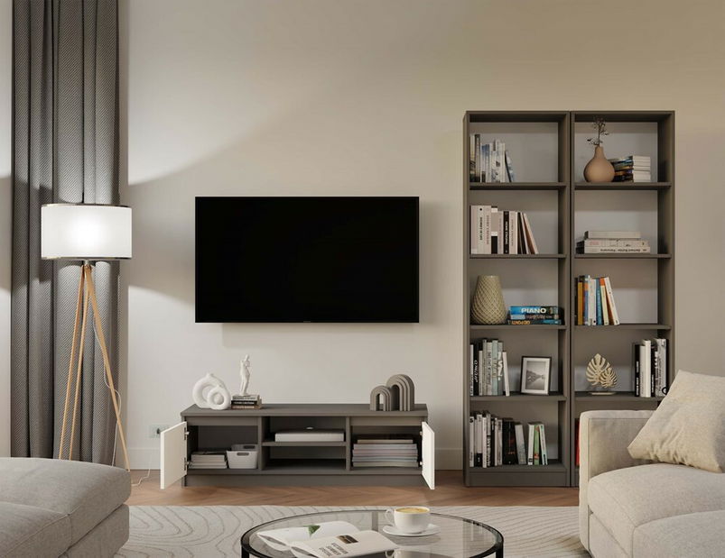 Regál Refarencios 5 (antracit)