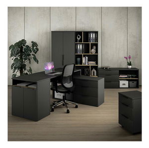 Pracovna Alegre 1 (antracit + dub cremona)