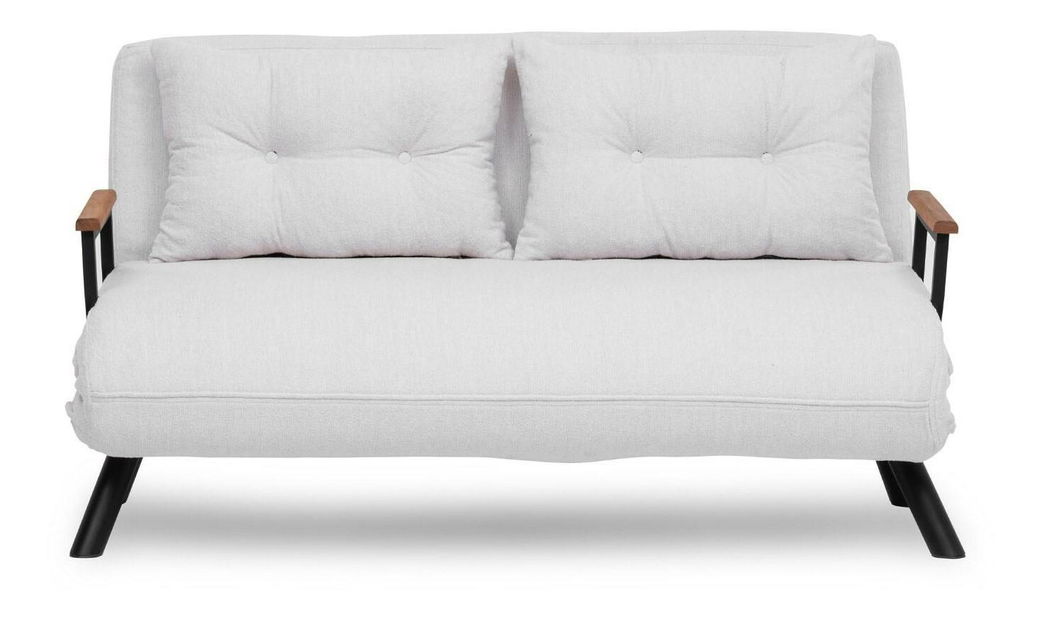 Pohovka futon Sandy (bílá)
