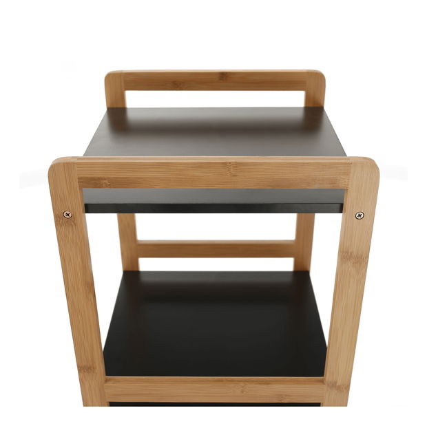 Regál Feud (černá + přírodní)