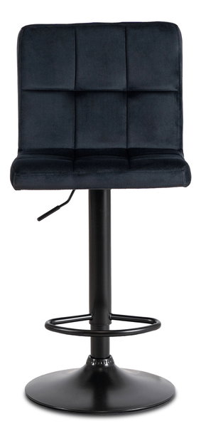 Barová židle Normativa (černá látka)