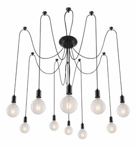 Závěsné svítidlo Caspar 2224 (matná černá)