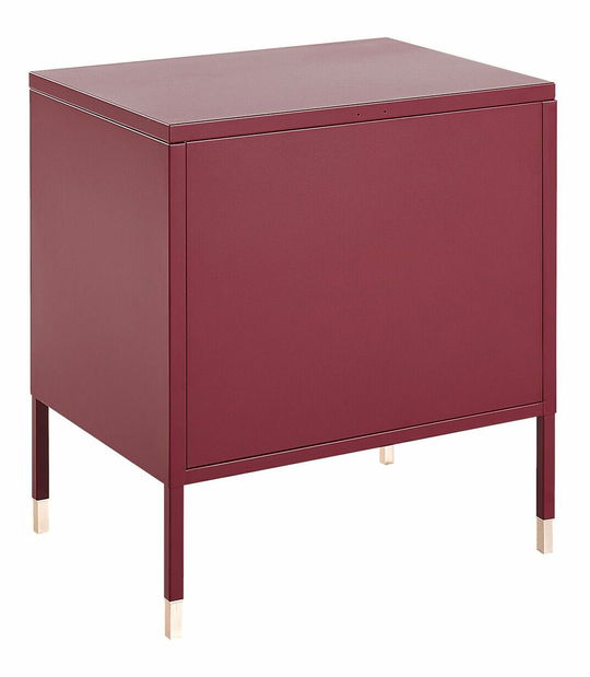 Noční stolek Ossza (červená)