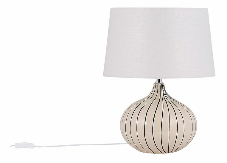 Stolní lampa Wani (béžová)