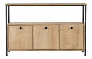 Rohový PC stolek Cete (bílá + černá)