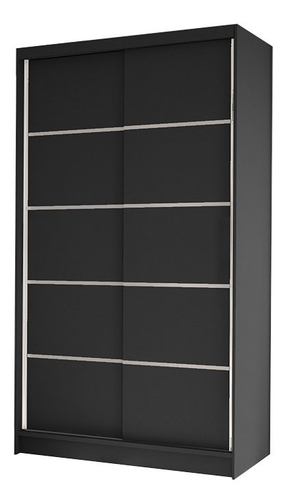 Šatní skříň Delana IV (černá)