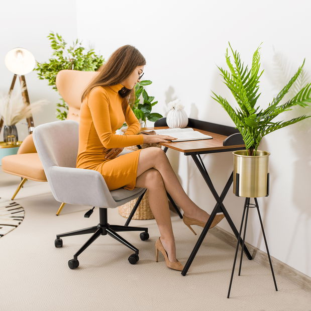 Kancelářské křeslo Lavon (šedá)